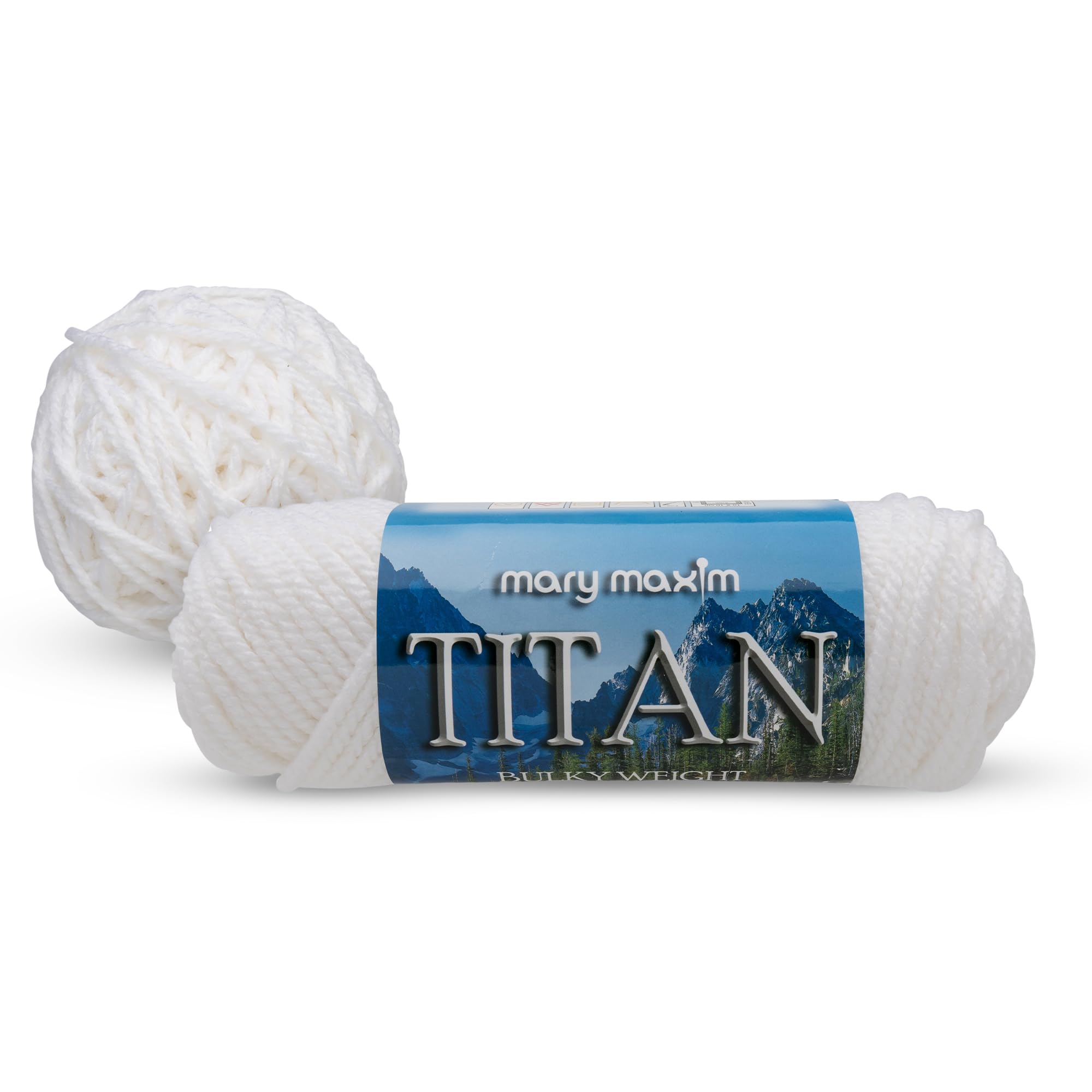 Amazon.com: Mary Maxim Titan Bulky Yarn, Weight 5 Acrylic, Chunky